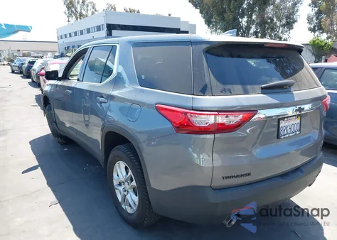 2020 Chevrolet Traverse Fwd Ls из США, поврежденный, VIN 1GNERFKW9LJ248110